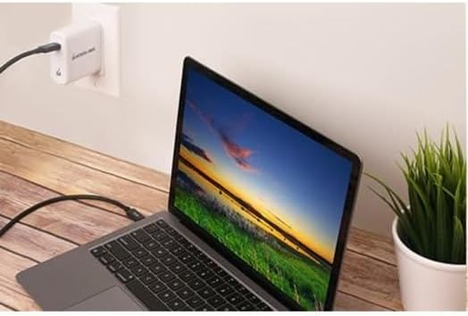 IOGEAR 100W USB-C GaN Wall Charger, Compact Fast Charger with Foldable Plug