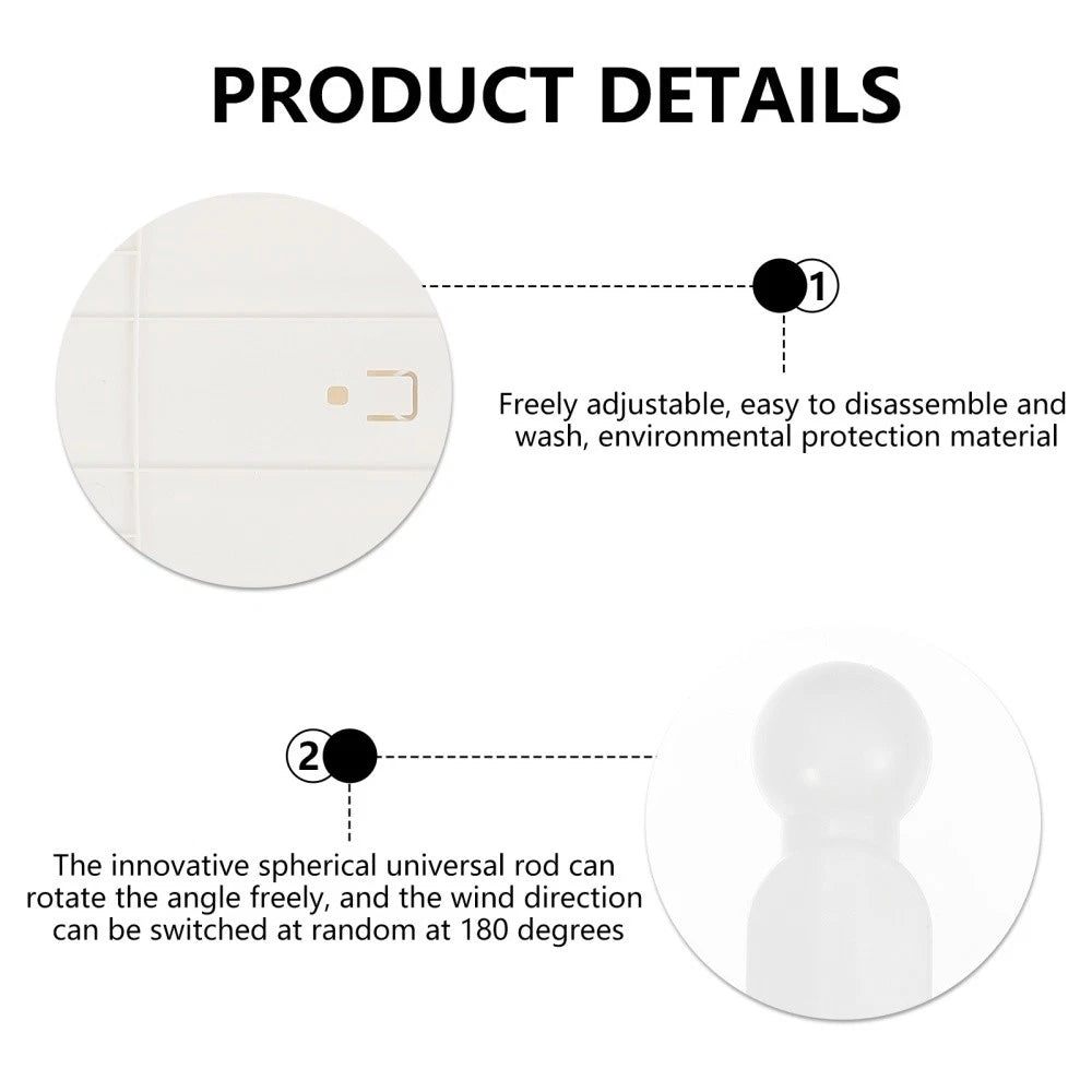 Air Conditioner Windshield Anti Blast Baffle Anti-Direct Blowing