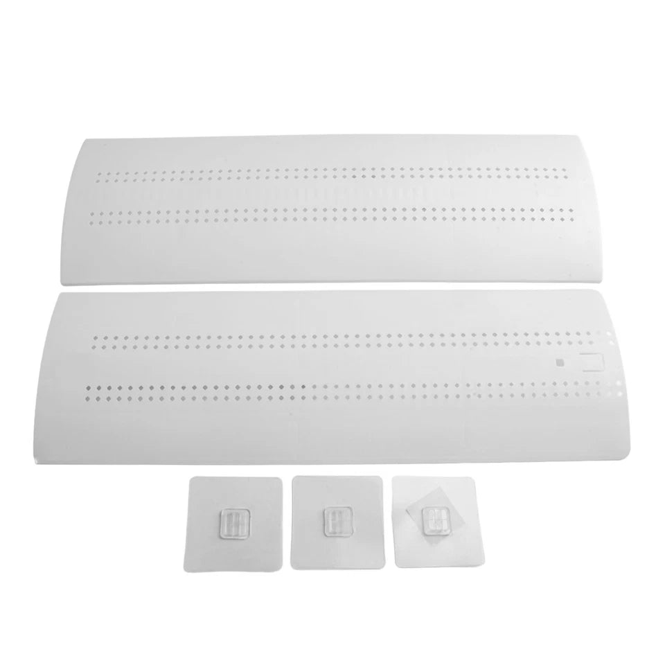 Adjustable Air Conditioner Windshield Deflector Anti Direct Blowing Baffle