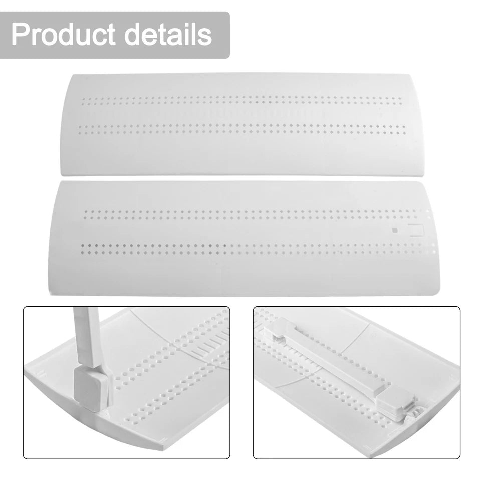 Adjustable Air Conditioner Windshield Deflector Anti Direct Blowing Baffle